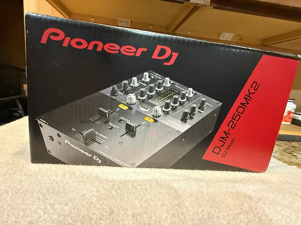 DJ-микшер Pioneer DJ DJ DJM-250MK2 DJM250 2-канальный со встроенной USB-звуковой картой - Изображение 2 из 4