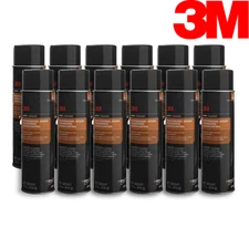 12 Cans 3M Professional Grade Rubberized Auto Undercoating 03584 - 16 oz Black