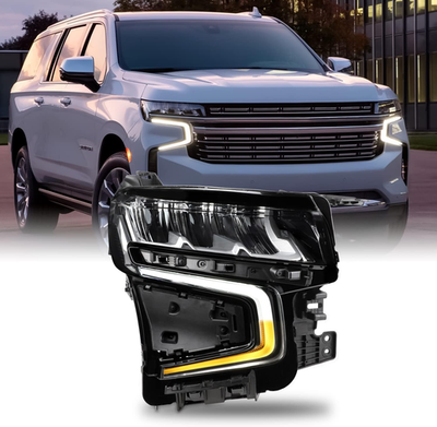 #ad 2021 24 Tahoe Suburban Right Side Headlight Assembly–Compatible Replacement $259.79