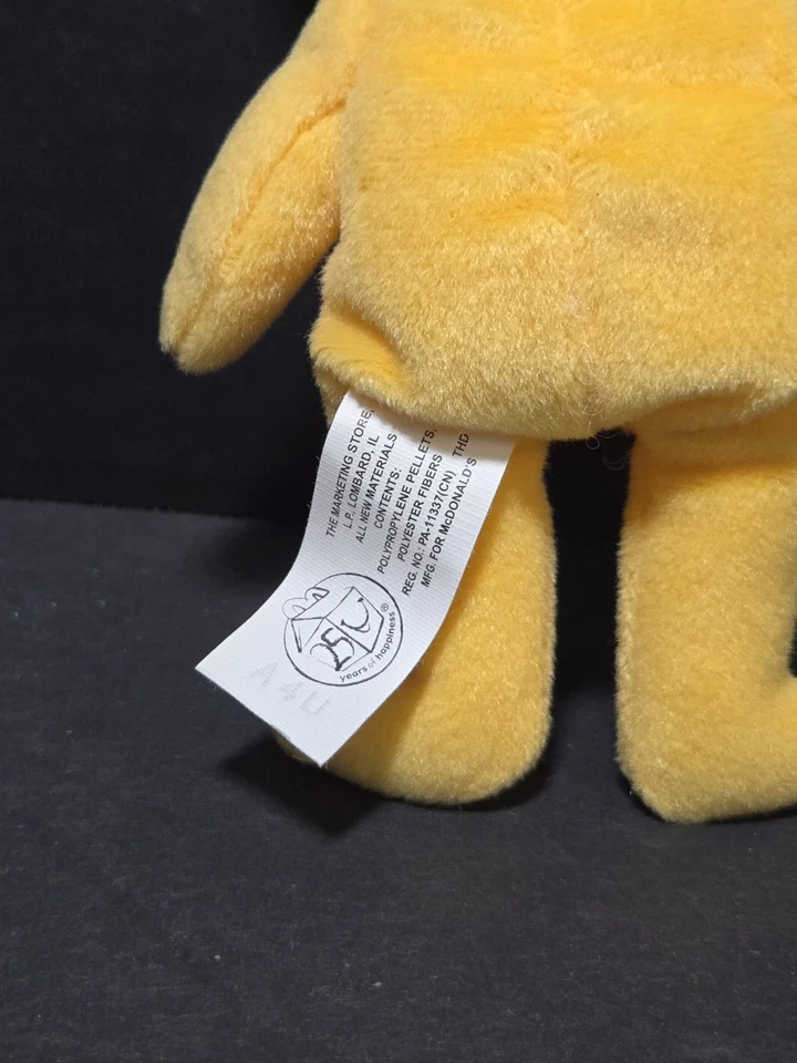 TY Beanie Baby Golden Arches the Bear McDonald's 25th Anniversary - Image 4 of 4