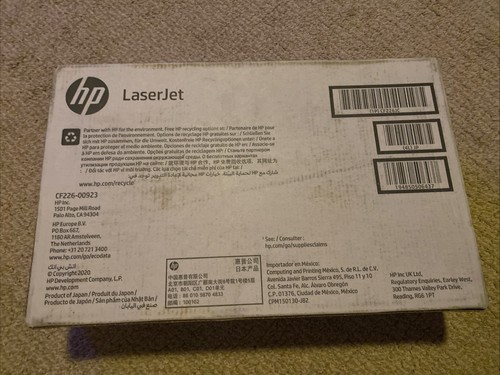 Neu HP LaserJet CF226JC versiegelt schwarz Tonerkassette OEM Original Neu im Karton Original - Bild 5 von 6