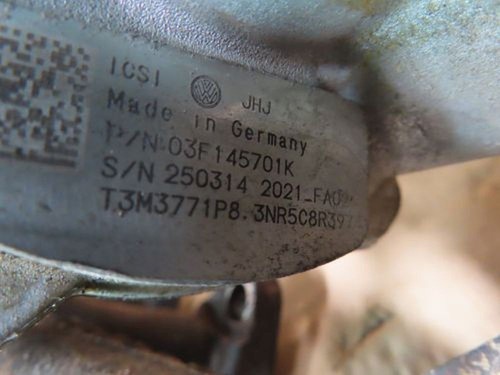 Turbolader Abgaskrümmer 03F145701K AUDI A1 (8XA) SPORTBACK 1.2 TFSI - Bild 3 von 6