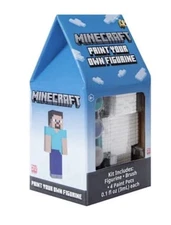 Minecraft Paint Your Own Figurine Arts And Crafts Set Ages 6+