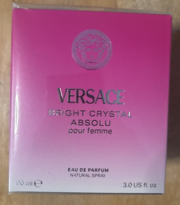 Versace Bright Crystal Absolu 3oz (90ml) Women's Eau de Parfum... FREE S&H!