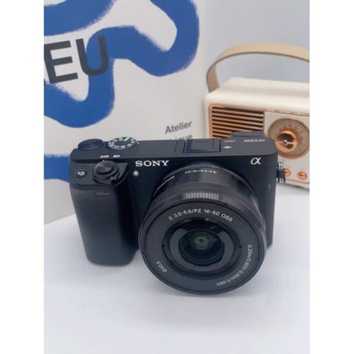 90%New Sony Alpha A6300 24.2MP Mirrorless Digital Camera W/16-50mm Lens SD Card