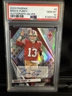 2023 Panini Phoenix Silver #6 Brock Purdy Auto 49ers PSA 10 Pop 14!!