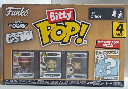 Funko Bitty Pop The Office 4-Pack Florida Stanley Dwight Meredith Mystery NIB