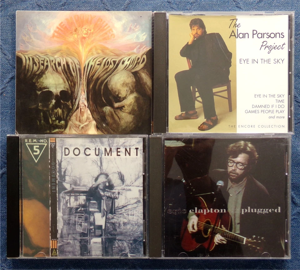 16 CD LOT: Classic Rock Mix, Crowes Van Halen REM Yes Elvis Surf Clapton Ant Etc - Image 4 of 4