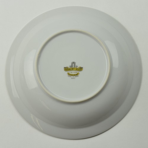 Vintage Harmony House China Platinum Garland Rim Soup Bowl 3541 Replacement - Picture 2 of 6