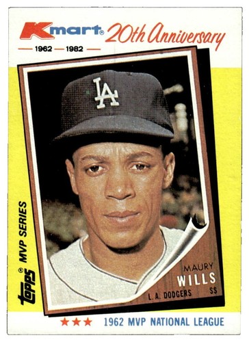 Maury Wills 2013 Topps Museum Certified Autograph #121/399 Los 