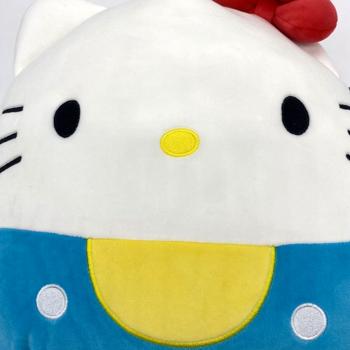 Squishmallows Oficial Kellytoy Plush 12 Inch, Hello Kitty Core Blue - Picture 5 of 8