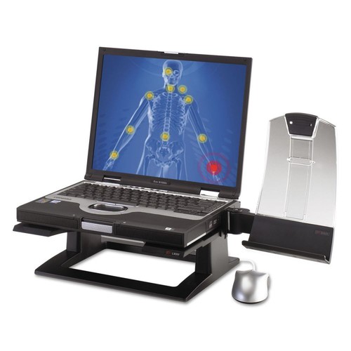 3M Ergonomic Notebook Riser LX500 - Black - Picture 5 of 6