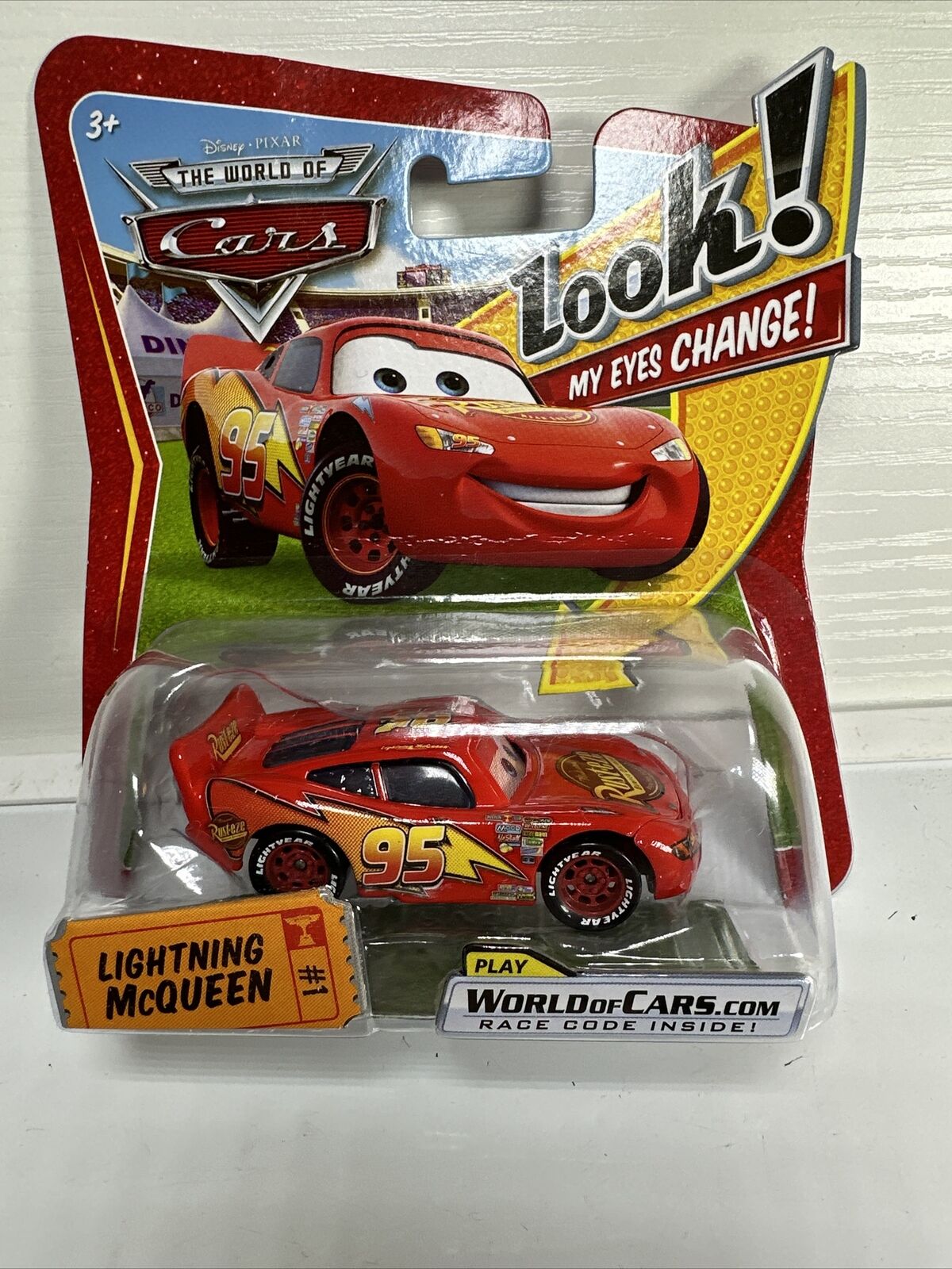 Disney Pixar Cars The World of Cars Lenticular Eyes Series 1