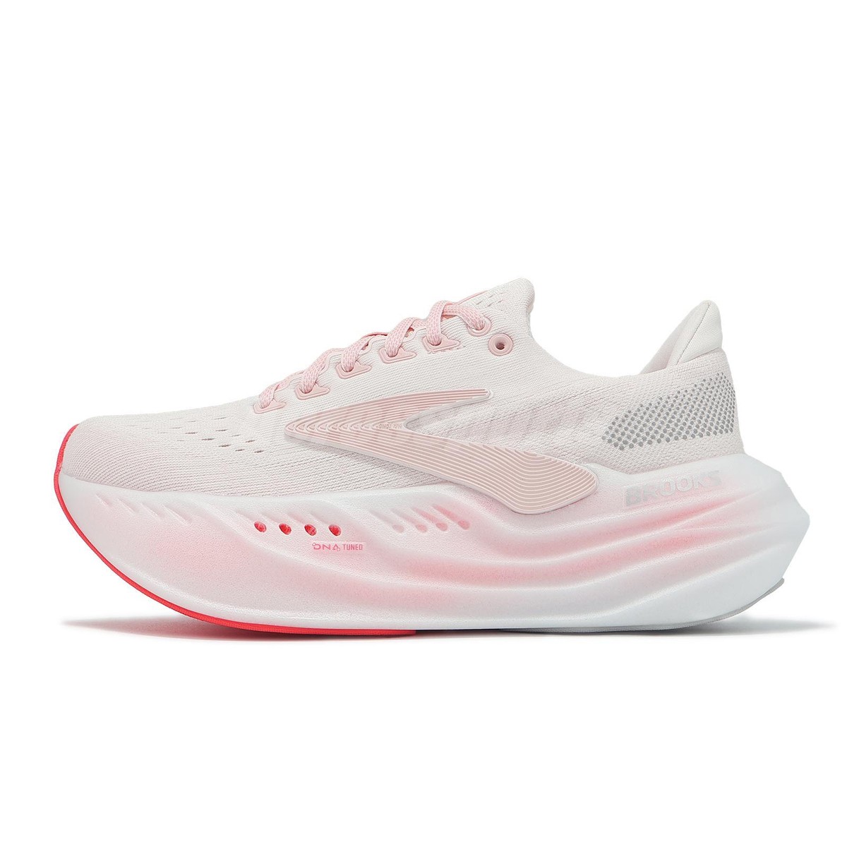 Vanilla　0206 Brooks Glycerin Max Pale Pink Women Road Running Jogging