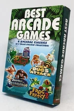 Best Arcade Games -4 Pack -PC -W/ 3D Frog Frenzy, Journey to Stonehenge, + More