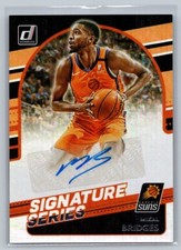 2020 Panini Donruss Mikal Bridges Signature Series AUTO Phoenix Suns #SG-MKB