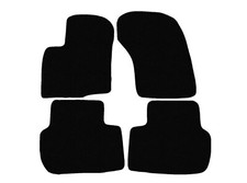 Fußmatten, Automatten für Mitsubishi Outlander II 2006-2010, Schwarz x14 Rand