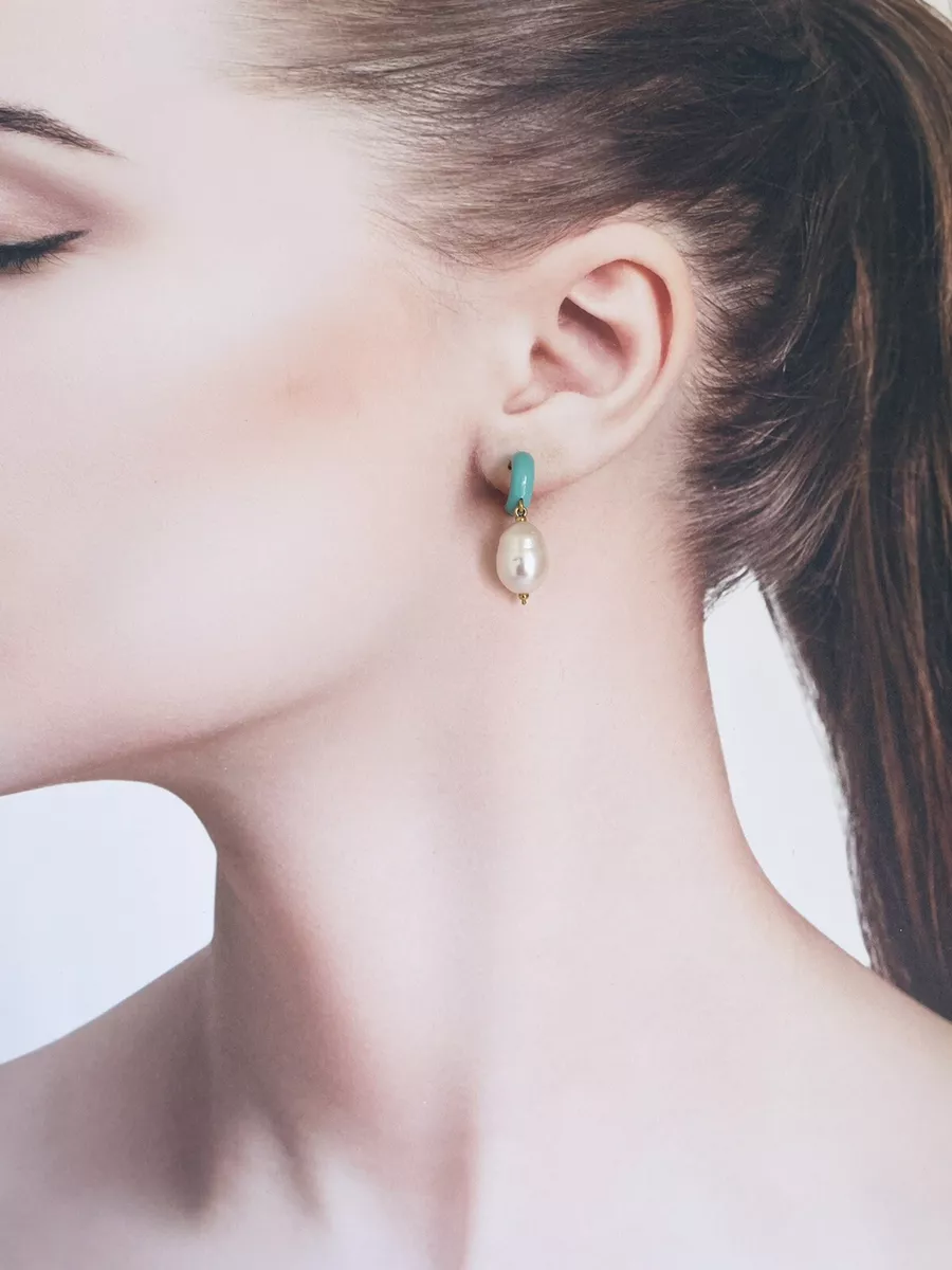 Kate Spade Candy Drop Fresh Water Pearl Drop Earrings