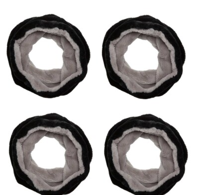 Sonderposten 18er Pack Schal Loop schwarz/grau wendbar - 10.45