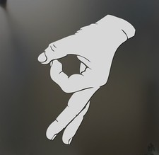 Made You Look Hand Jdm Sticker Drift Honda Ok Funny Jdm Car Truck Window Decal Made You Look Hand Jdm Sticker Drift Honda Ok Funny Jdm Car Truck Window Decal