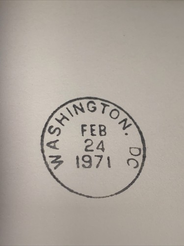 First Day of Issue White House Conference on Youth 1971 Stamped Envelope 6c Stam - Picture 5 of 8