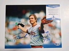 Frank Tanana Autographed Signed 8x10 Beckett Coa #Z10946