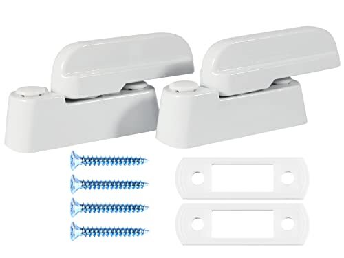 2-Pack Window Sash Jammer Locks – 165mm Aluminum Alloy, For UPVC/PVC Casement Windows – Child Safety & Ventilation Control - View #13