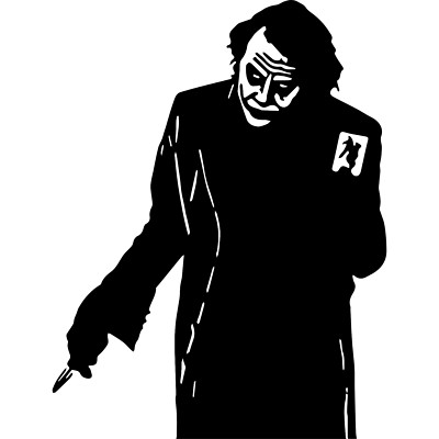 Vinyl Decal Car Truck Sticker Wall Batman Harley Quinn - Joker Heath Ledger