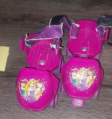 Disney Girls Princess Adjustable Roller Skates Grow with Me Pink Collectibles 6 - 第 2/7 張圖片