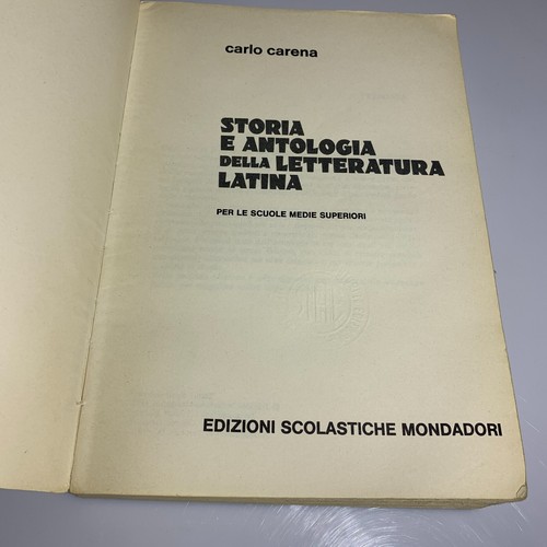 Geschichte und Anthologie der italienischen Literatur von Carlo Carena Mondadori - Bild 3 von 7