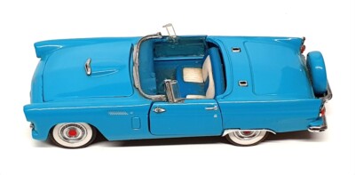 Franklin Mint 1/43 Scale B11KC32 - 1956 Ford Thunderbird - Blue | eBay