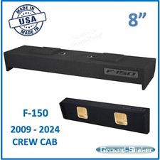 Ford F150 2009-2024 Crew Cab Dual Sub Box Subwoofer Enclosure Solo Baric
