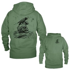 Knife Skull Military Army Marines Special Ops Tactical Weapon Hoodie