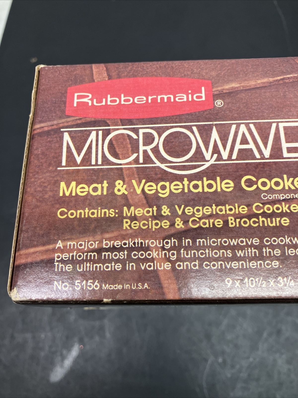 Rubbermaid Microwave Cookware 3QT Casserole Veggie Steamer Popcorn