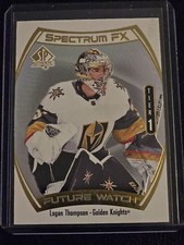 2021 Upper Deck SP Authentic Logan Thompson #S-49 Spectrum FX