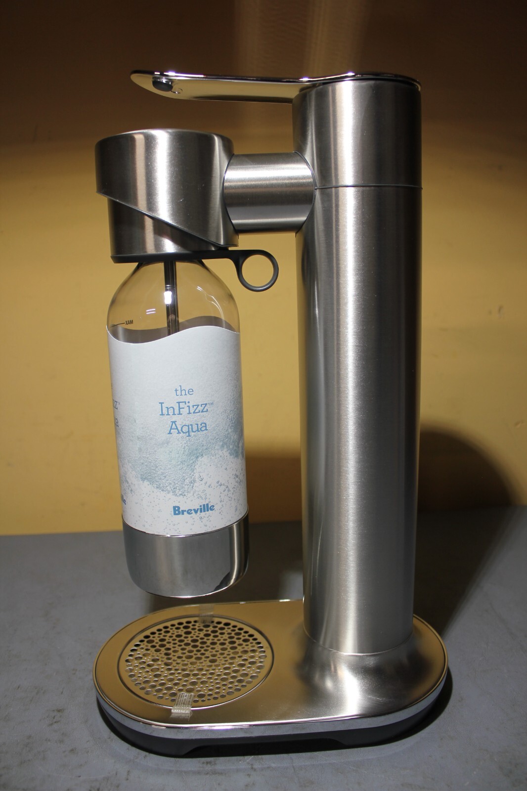 Breville The InFizz Aqua Water Carbonator BCA600BSS Brushed Stainless Steel