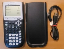 Texas Instruments TI-84 Plus Graphing Calculator Ti84 Good Condition