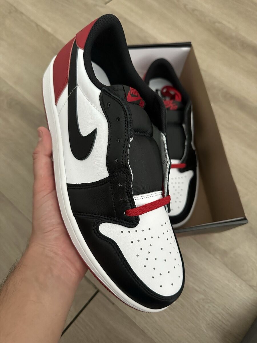 Men's Air Jordan 1 Retro OG Low Black Toe Size 14 | eBay Men's Air Jordan 1 Retro OG Low Black Toe Size 14 | eBay