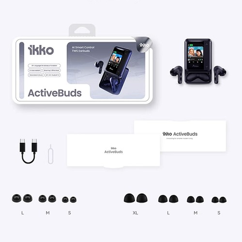 New iKKO ActiveBuds Simultaneous Translation ANC Headset SIM-capable Recording - Picture 16 of 19