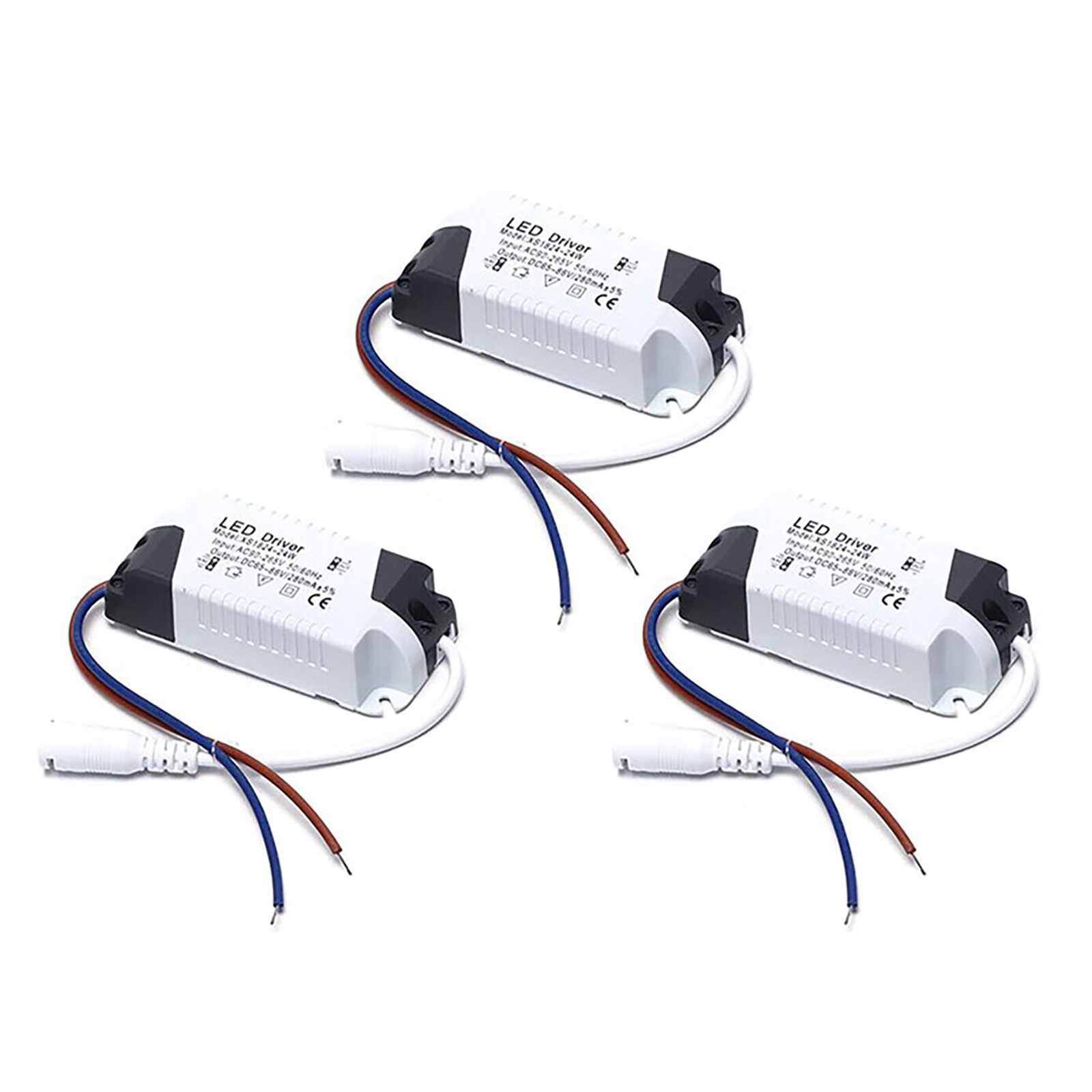 3PCS 18-24W LED Driver Adapter Transformer Ceiling Light Power Supply A