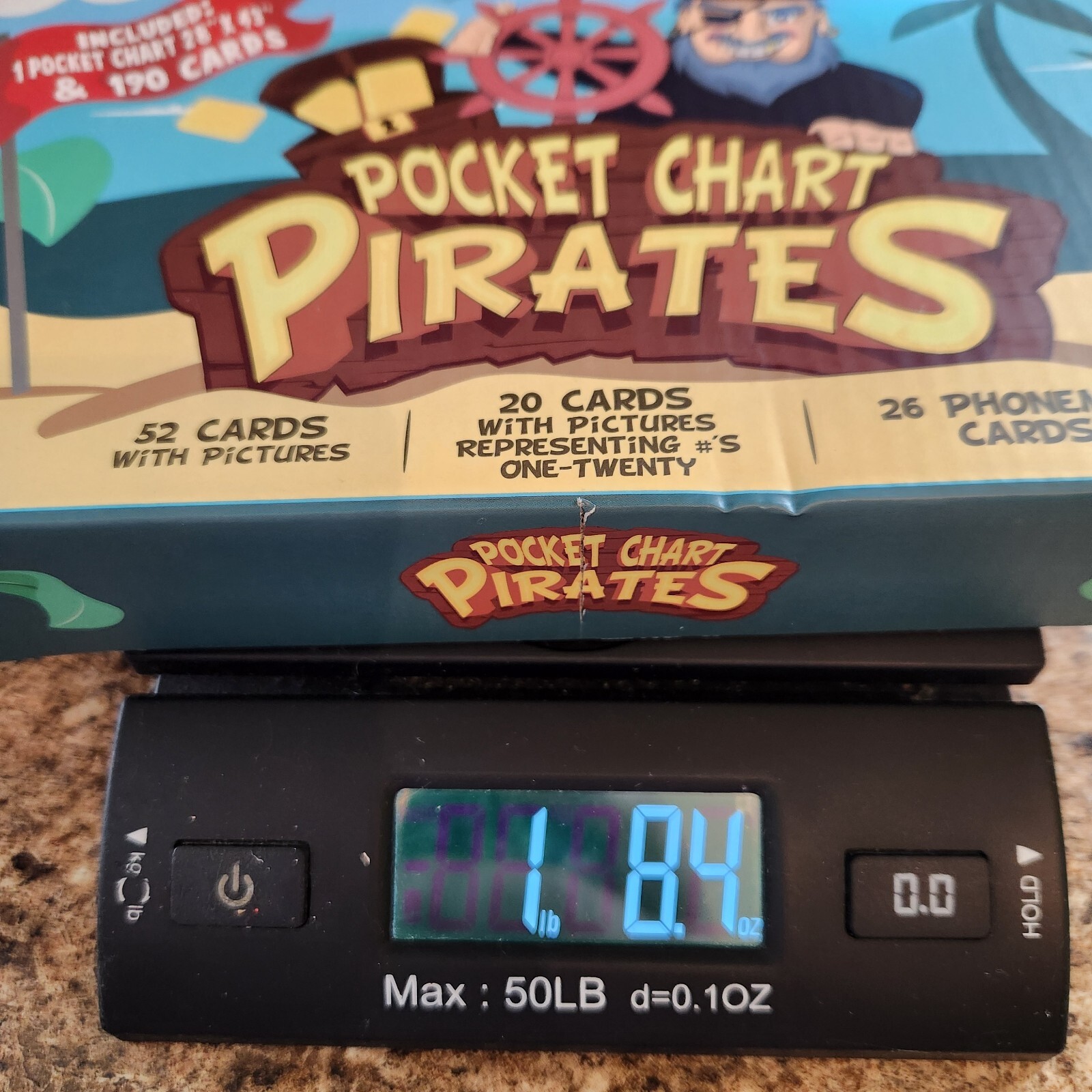 Pirate Pocket Chart Preschool Learning Activities Numbers Letters 190 Cards