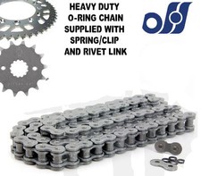 FOR Honda XL 600 V-M-Y Transalp PD06 91-00 Heavy Duty O-Ring Chain Sprocket Kit