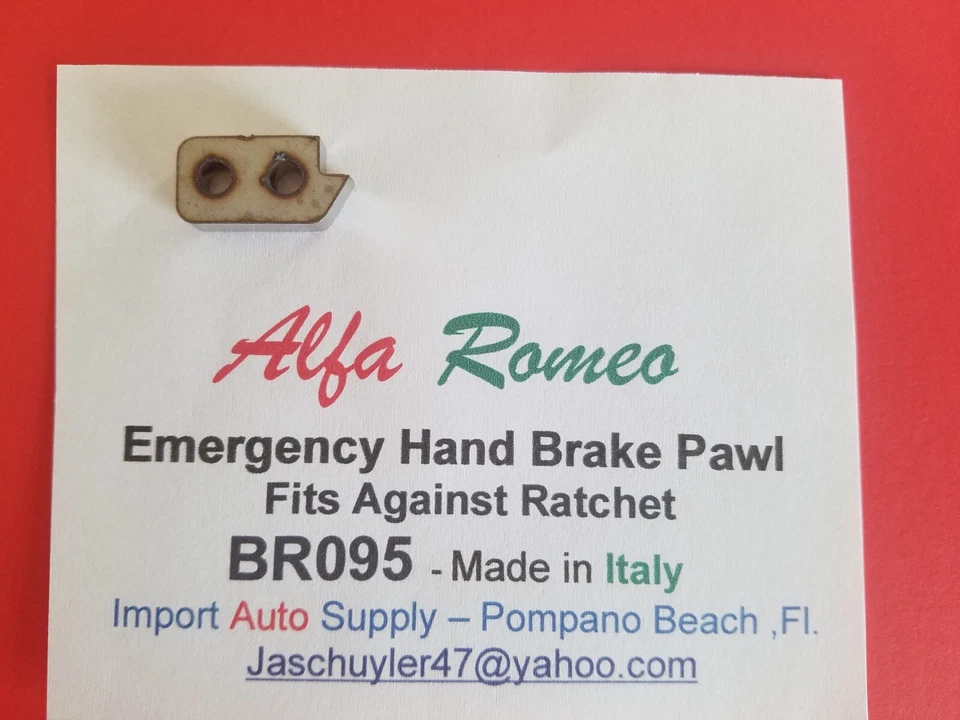 Trinquete de freno de mano Alfa Romeo contra Ratchet Spider GTV Berlina Foto 2 de 2