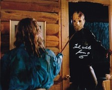 TED WHITE signed Autogramm 20x25cm FRIDAY THE 13 in Person autograph COA