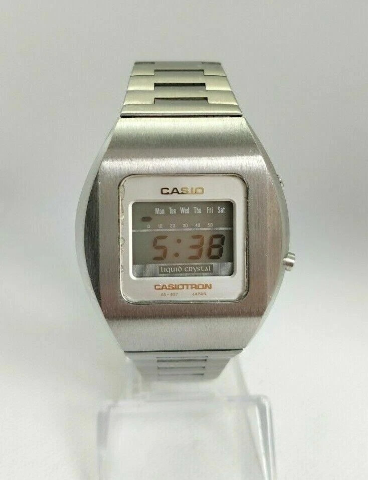 MYTHICAL CASIO CASIOTRON 03 503 502 WHITE FACE SERIES Q1 2B 70s