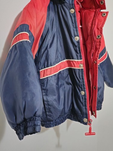 Vintage 1990s MLB Atlanta Braves Officially Licensed Hooded Puffer Jacket - Picture 4 of 8