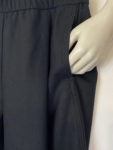 EILEEN FISHER Plus 2X Black Wool Ankle Lantern Pants NEW - Picture 4 of 7