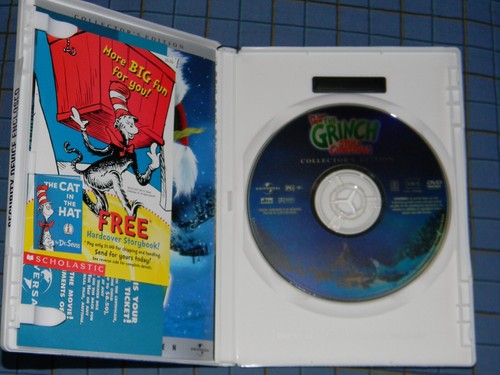 HOW THE GRINCH STOLE CHRISTMAS COLLECTOR'S EDITION FULL SCREEN DVD-LIKE NEW!! - Picture 3 of 4