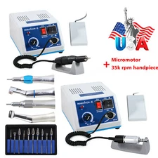 Dental electric micromotor polisher marathon/contra angle/straight handpiece