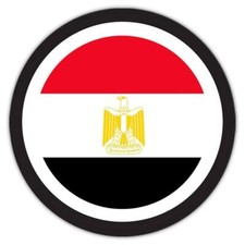 Gift Coaster : Egypt Flag Never Underestimate The Power Egyptian Expat Country